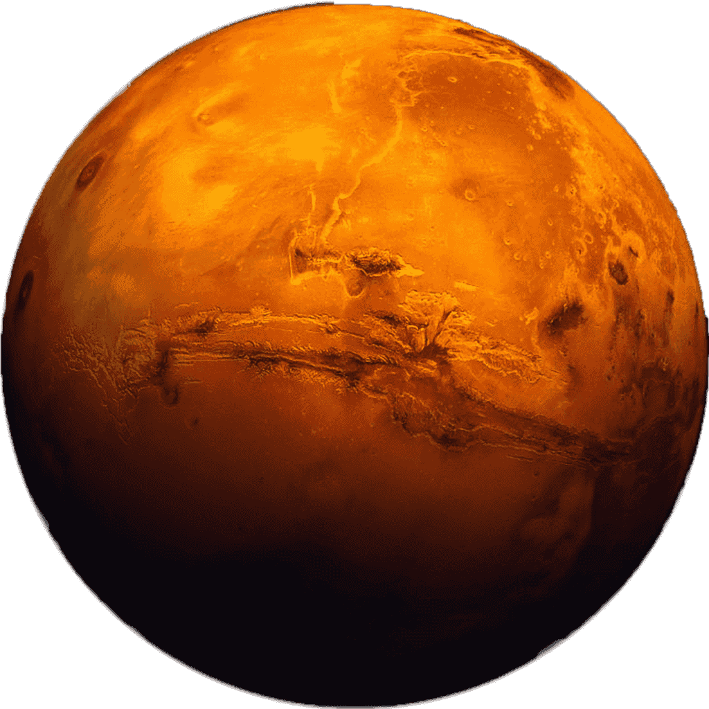 Illustration of Mars